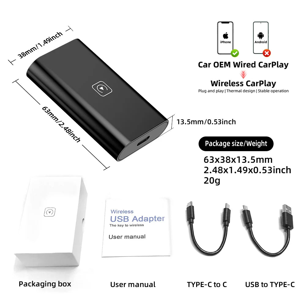Wireless CarPlay Adapte